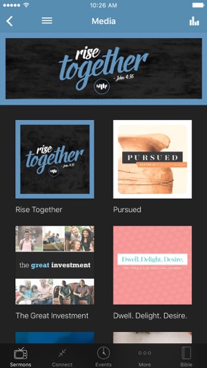 Rise City Church App