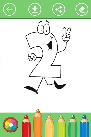 123 Numbers Coloring Book for Kids: Learn to color screenshot 4
