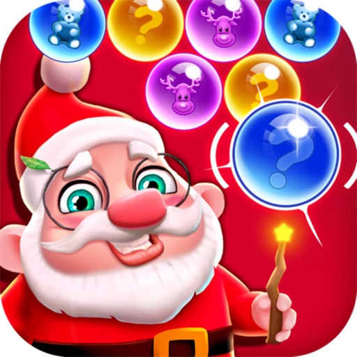 Bubble Christmas Game and Bubble New Year icon