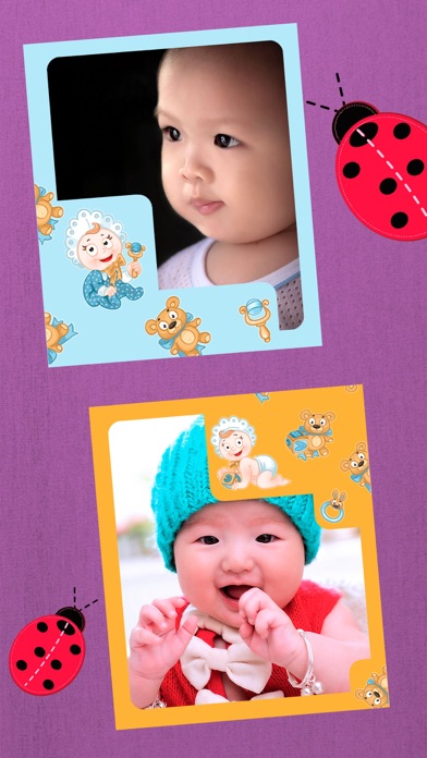 Baby photo frames for kids – Photo Collage screenshot 2