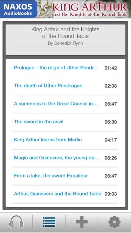 King Arthur & the Knights: Audiobook App