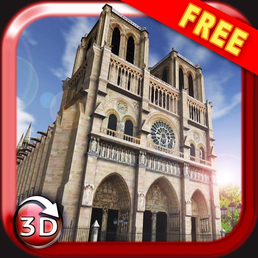Notre Dame de Paris virtual visit 3D FREE Icon