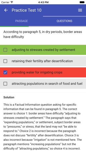 TOEFL Reading Practice Tests(圖2)-速報App