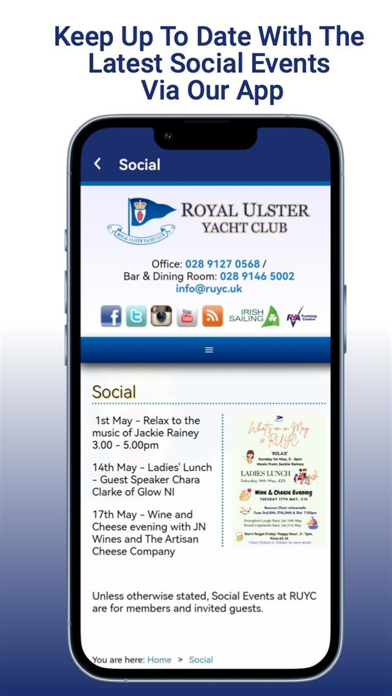 Screenshot #3 pour Royal Ulster Yacht Club