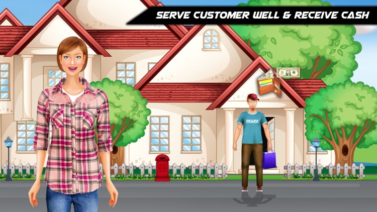 Supermarket Delivery Takeaway - Girls Shopping Day screenshot-4