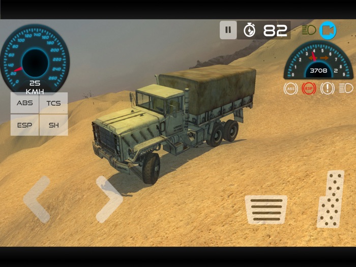 Army Vehicle Military Base Driving Simulation