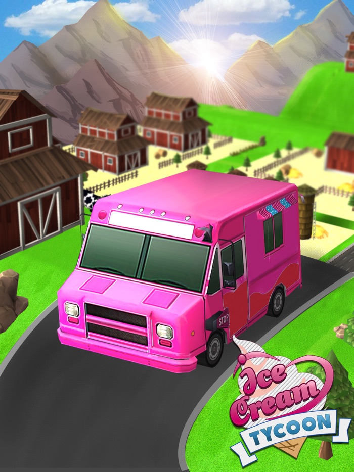 冰激淋大亨交货 — — 小小的水龙头牛