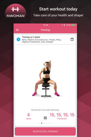 Workout for woman - Fit Women screenshot 2