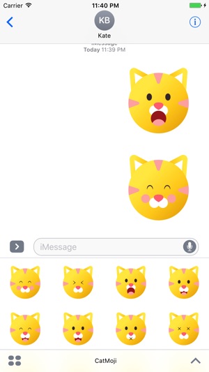 CatMoji - Cute Kitty Stickers