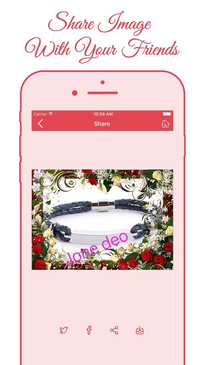 Rose Photo Frames:  Flower Photo Frame Editor screenshot-3