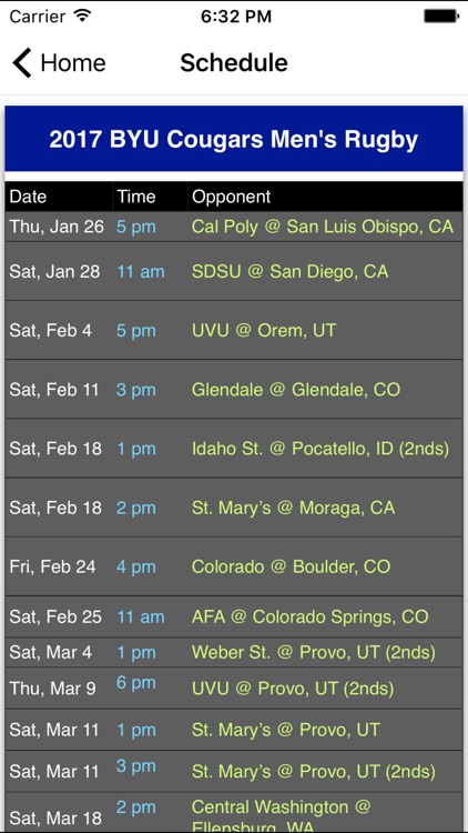 Rugby - BYU Cougars Edition