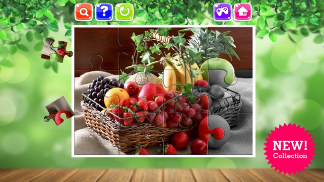 水果和蔬菜拼圖遊戲孩子的小孩(圖3)-速報App