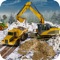 Icon Heavy Excavator Snow Plow Sim