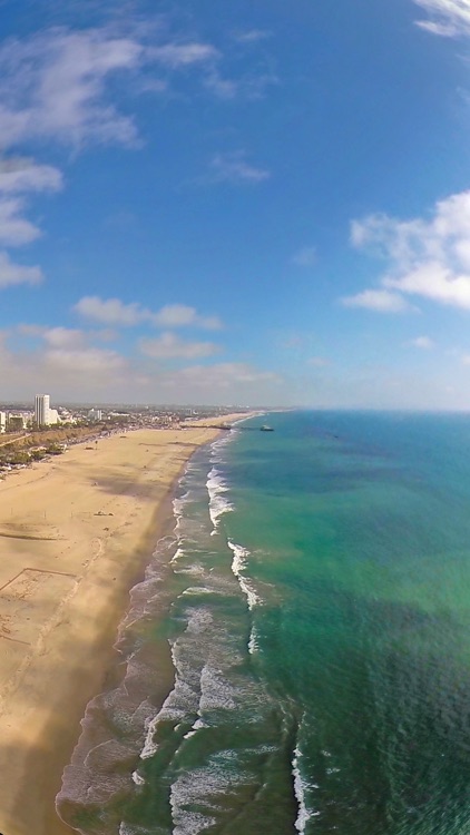 VR Santa Monica Helicopter Virtual Reality 360 screenshot-0