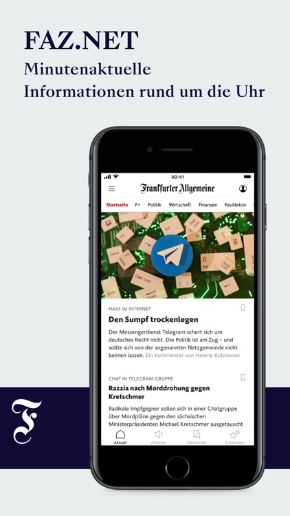 FAZ.NET - Nachrichten screenshot-0