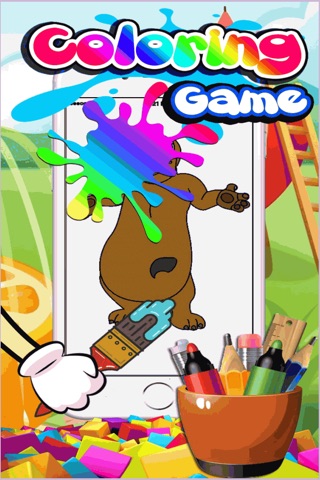 Color Page Game Barnyard Version screenshot 2