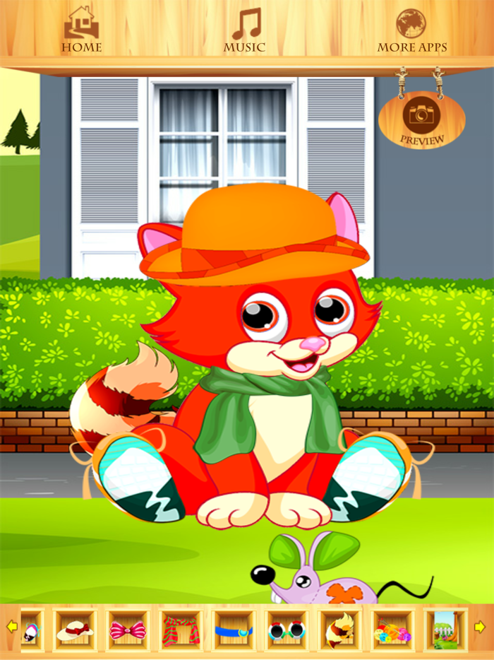 Kitten Dress Up Games