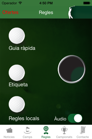 Federació Catalana de Golf screenshot 4