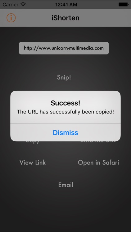 iShorten - URL Shortener (bitly, TinyURL, etc.)