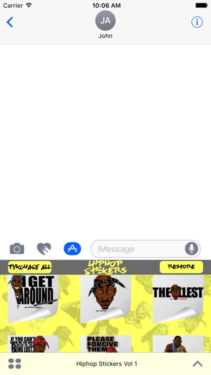 Hiphop Stickers Vol 1