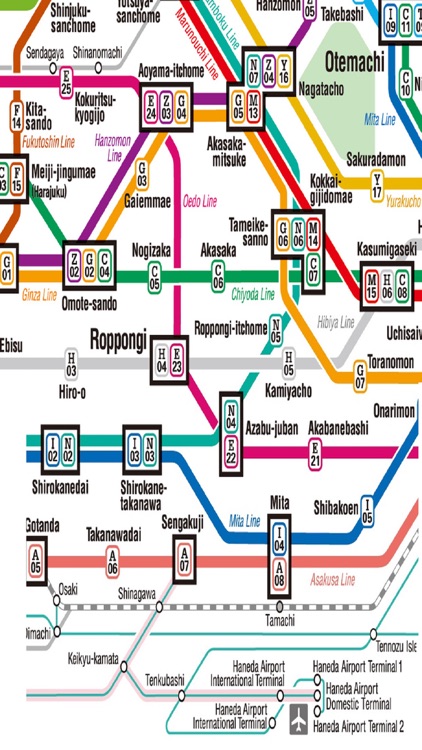 Japan Metro Toei Subway JR Rail Trains Maps Lines by Janice Ong