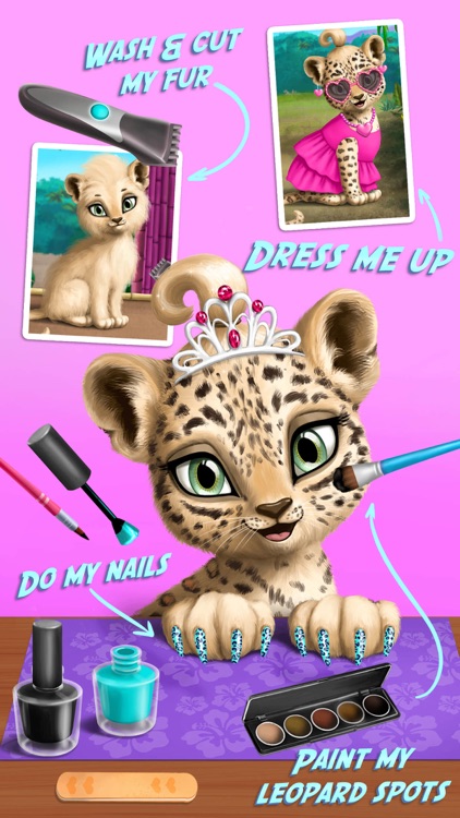 Jungle Animal Hair Salon - Wild Pets Haircut screenshot-0