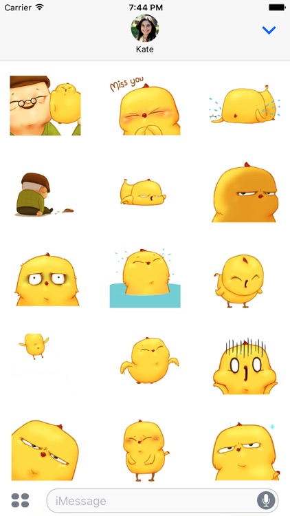 Chicken Bros Animated Emoji Stickers