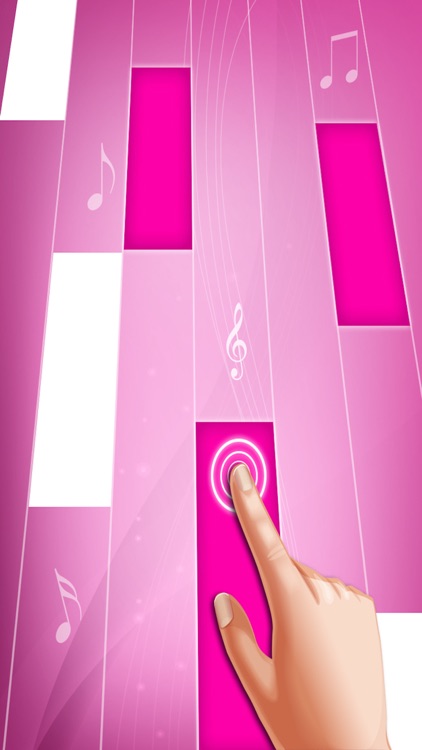 Pink Piano Tiles : Piano Games