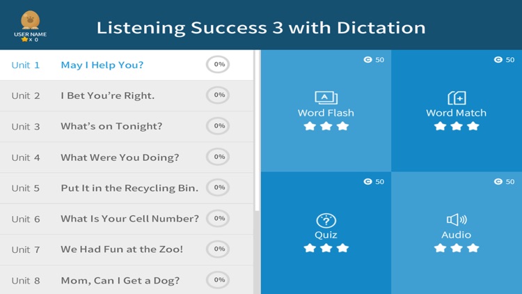 Listening Success 3 with Dictation