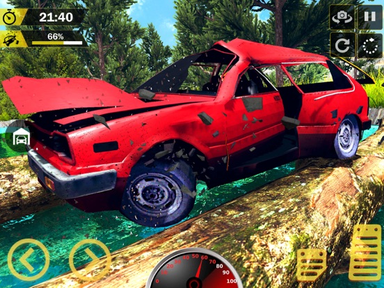 Car Crash Vs Flyover Jumping screenshot 2