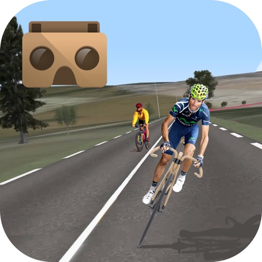 VR Bicycle Racing For Google Cardboard Icon