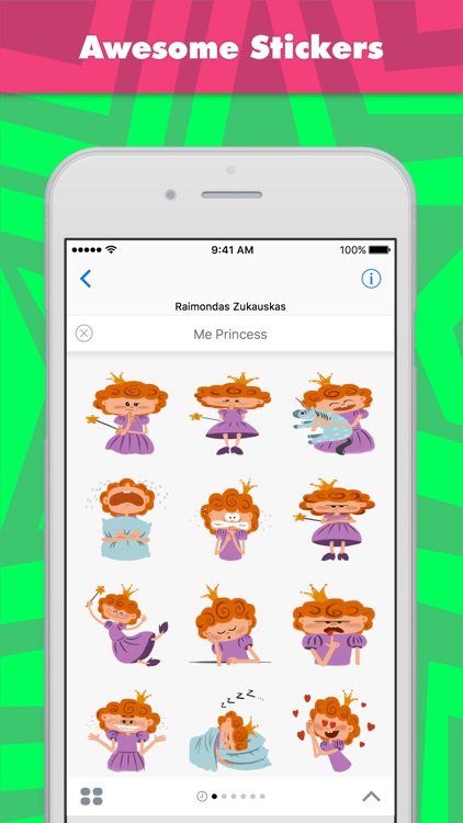 Me Princess stickers by Raimondas