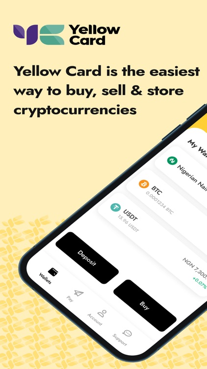 YellowCard: Buy & Sell Bitcoin