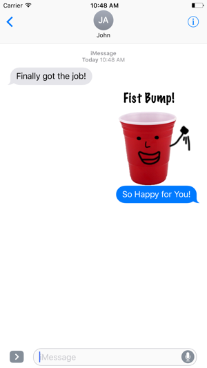 Red Cup Buddy Sticker Pack(圖2)-速報App