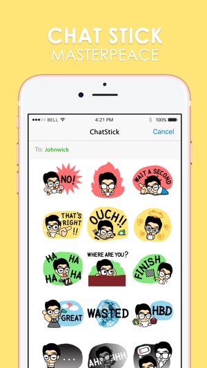 MASTERPEACE สติกเกอร์ สำหรับ iMessage ฟร