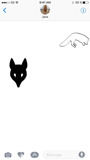 狐狸兩個貼紙包(圖2)-速報App