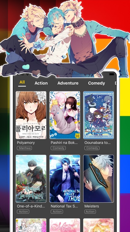 COMIC BOOKS - MANGA READER APP