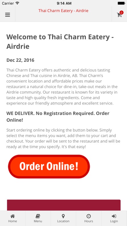 Thai Charm Eatery - Airdrie