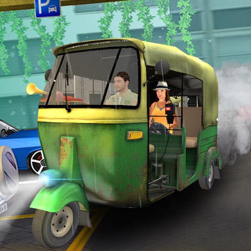 Tuk Tuk Driving Zone Parking Simulator iOS App