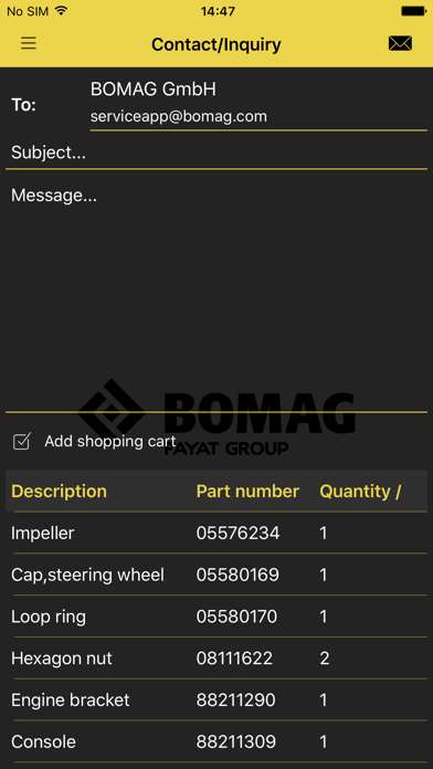 How to cancel & delete BOMAG Service from iphone & ipad 4