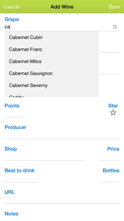 Wines - wine notes Lite screenshot-4