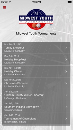 Midwest Youth Tournaments