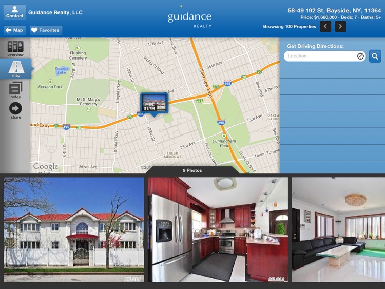 Guidance Realty for iPad