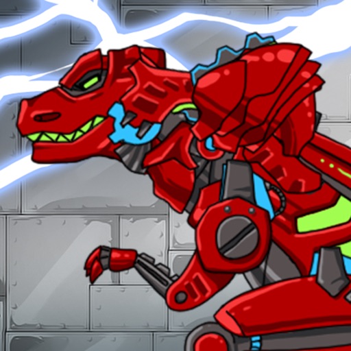 Dino Robot - Tyranno Red Icon