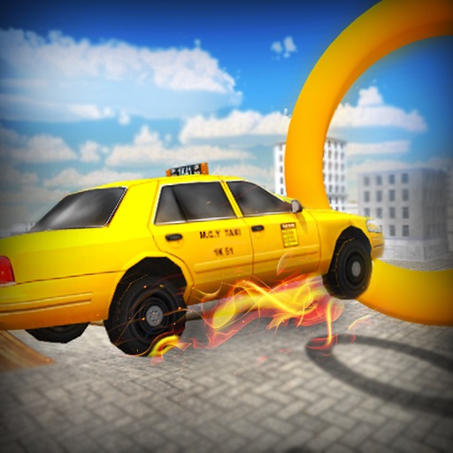 Taxi Stunts Simulator 3D iOS App