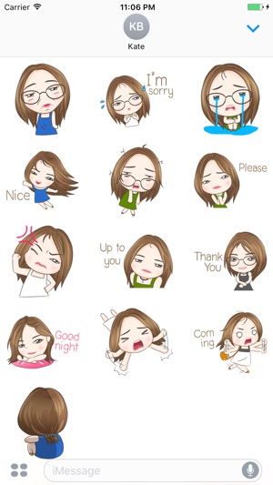 Daisy The Sweetest Girl English Stickers(圖3)-速報App