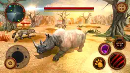 Game screenshot Rhino Africa Simulator : Wild Animal Survival Game mod apk