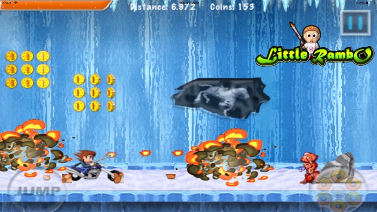 Little Rambo Shooting : Fun Kids Shooting & Racing screenshot-3