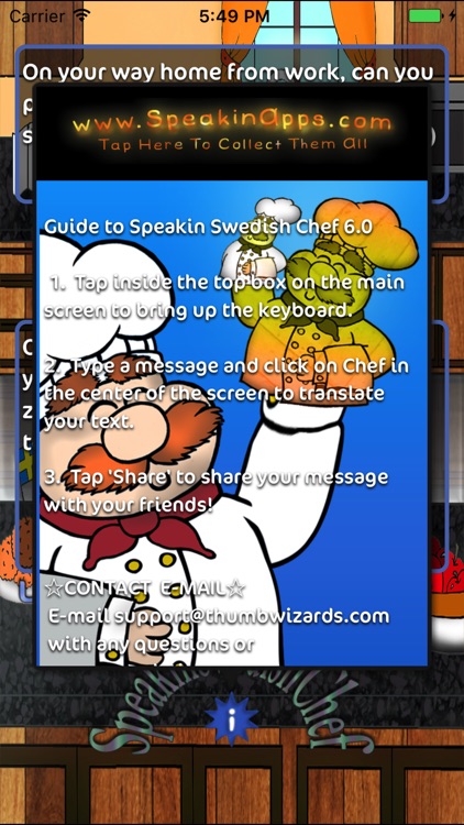 Speakin Swedish Chef