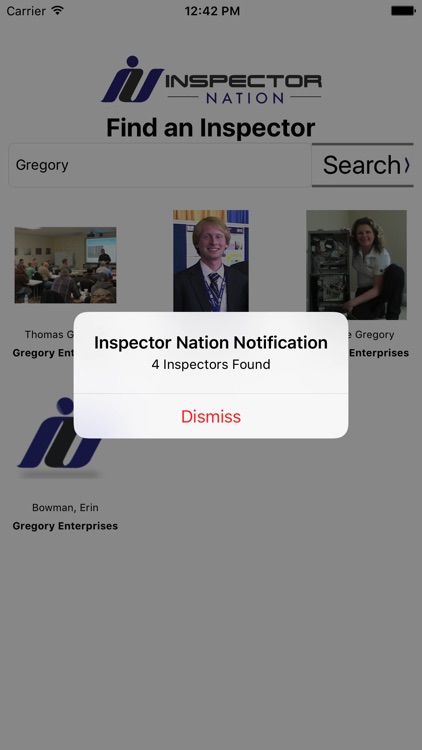 IN Find an Inspector